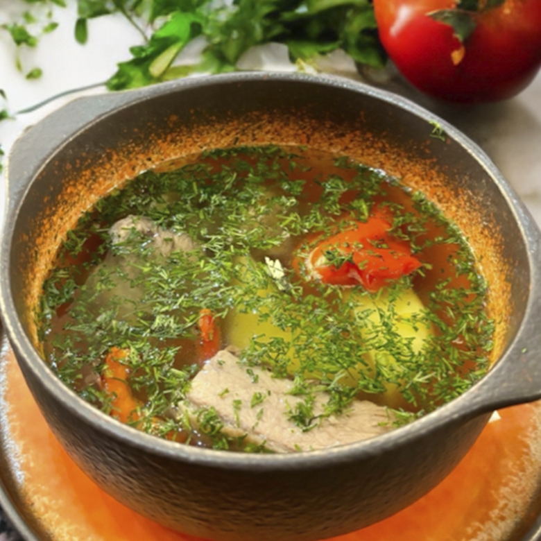 Шурпа с говядиной