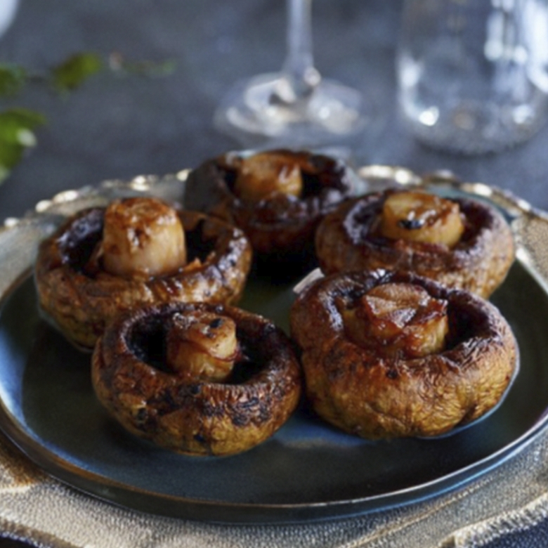 Шампиньоны запечённые