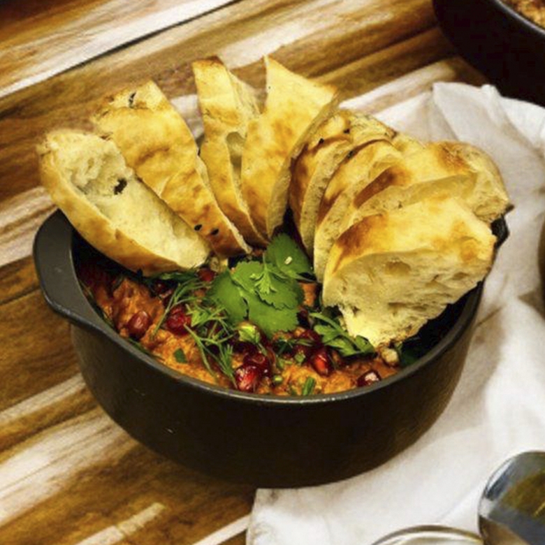 Лобио с пури