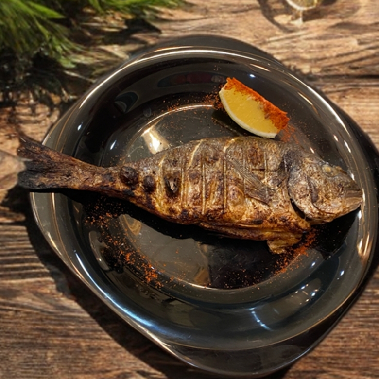 Дорадо на углях